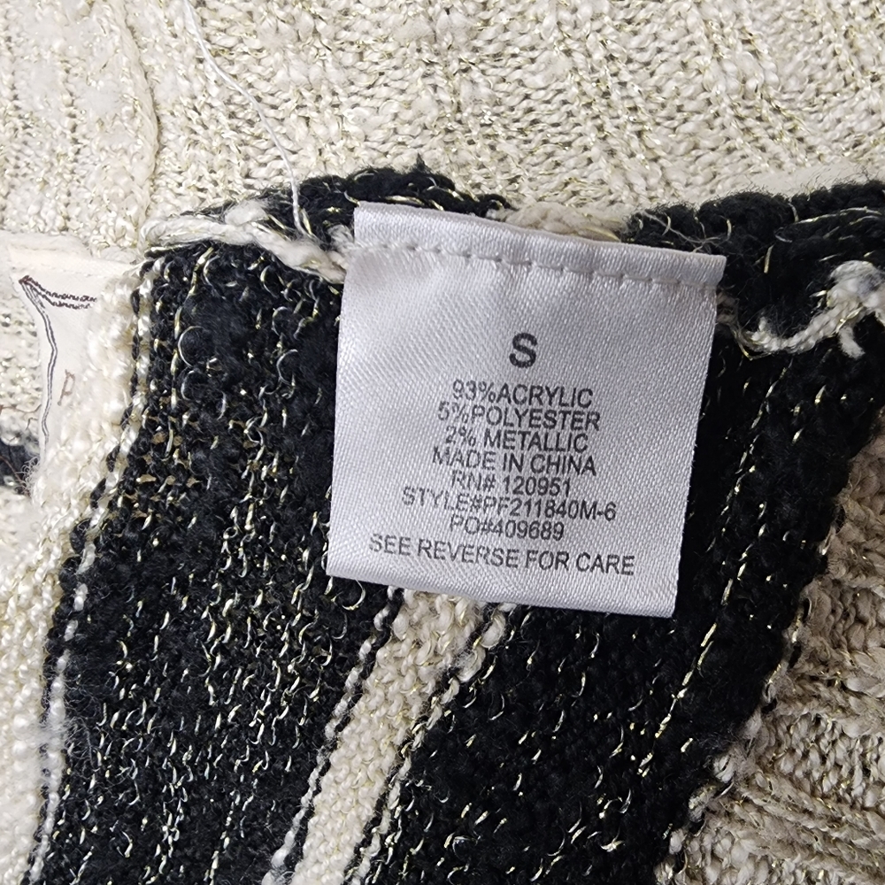 Black, tan and gold Cardigan - Picture 2 of 3